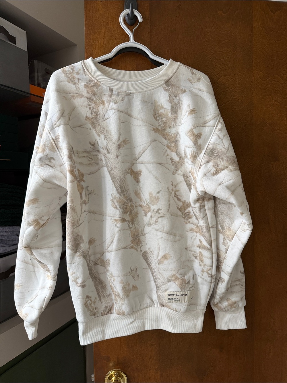 Comfrt Camo Crewneck